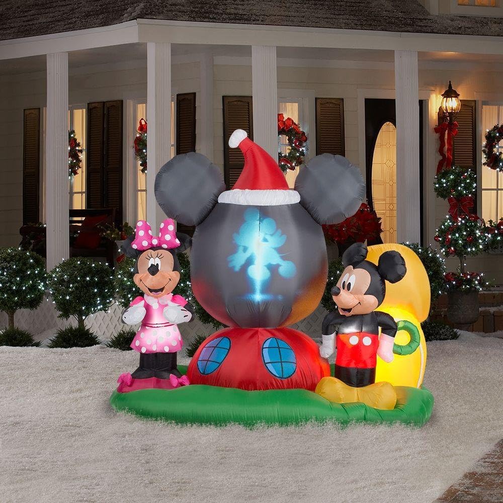 Amazon Com Disney Mickey Minnie Airblown Panoramic Projection