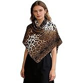 Yesangle Extra-Large Square Scarf 51" Fashion Scarves Shwal Head Cover Scarf Neck Scarves for Women B03