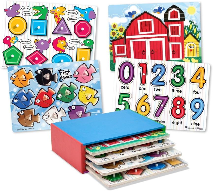 melissa and doug puzzle set