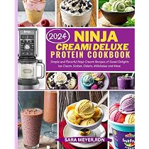 Amazon.com: NINJA CREAMI DELUXE PROTEIN COOKBOOK: Simple and ...