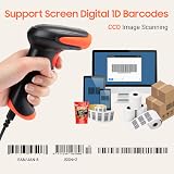 Tera 1500C CCD USB Barcode Scanner 1D Handheld Read Screen Plug and Play view 3