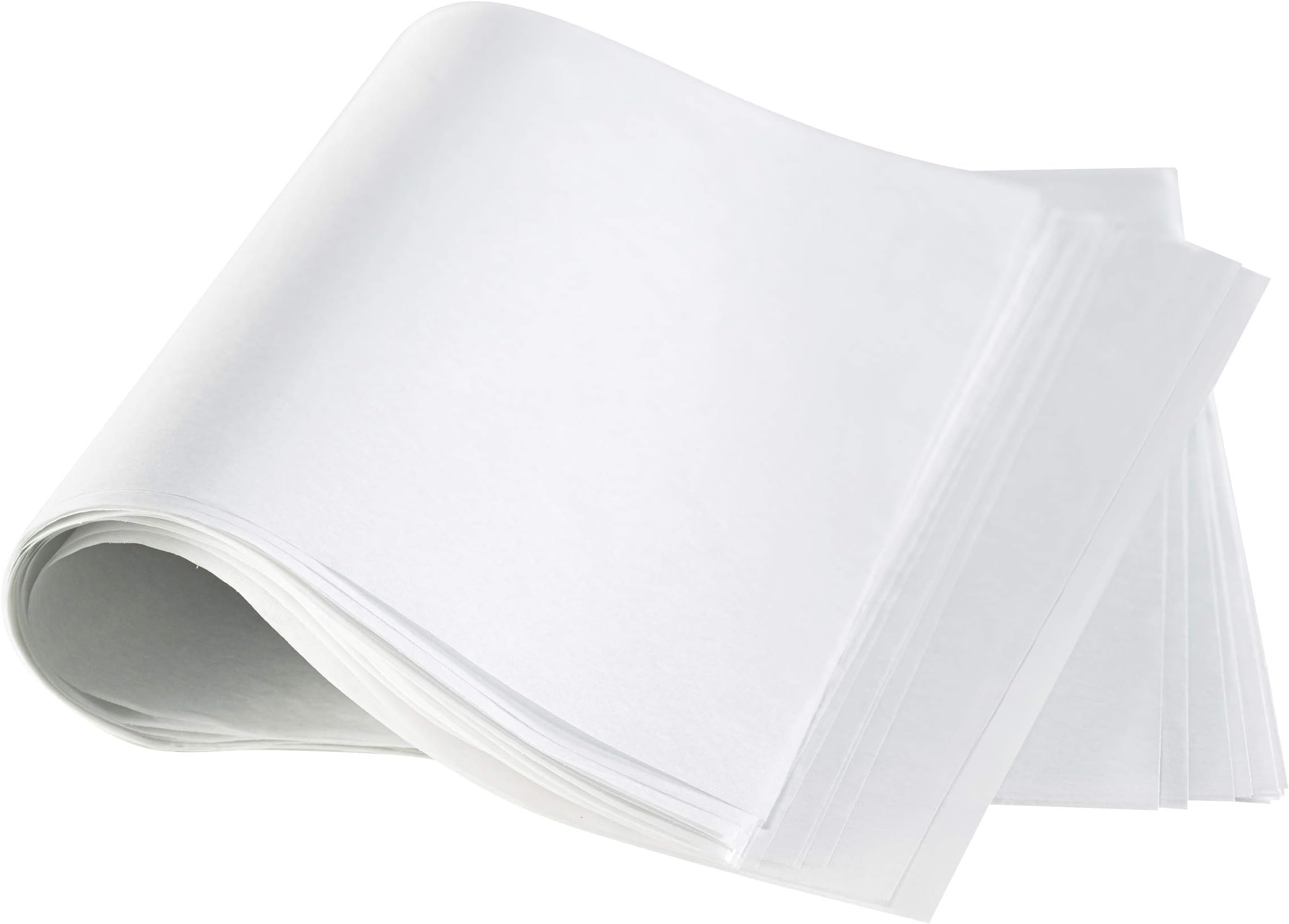 Regency Non-Stick Square Parchment Paper Sheets for Baking- -Includes 50 Sheets