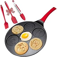 Pancake Pan for Kids - Pancake Griddle Pan Pancake Pan Nonstick Pancake Pan for Kids Animal
