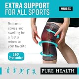 Pure Health Knee Support Brace Compression Sleeve Large view 4