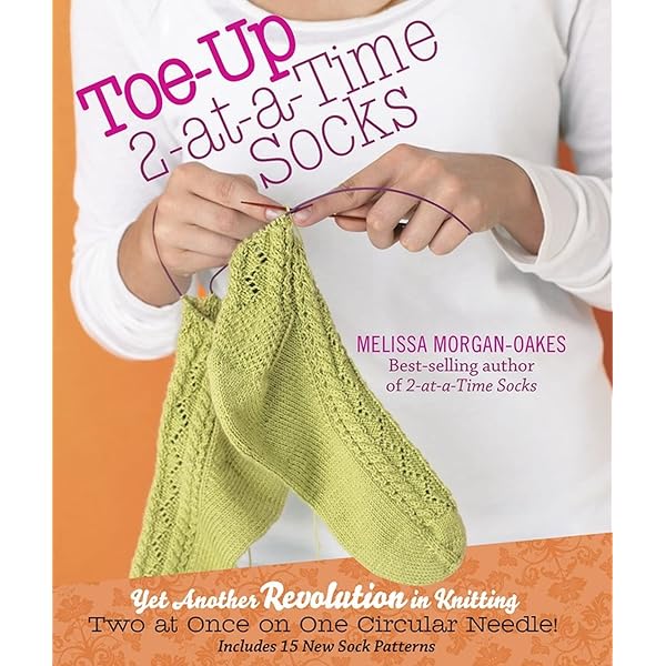 靴下編み物本 TOE-UP SOCKS FOR EVERY BODY Toe-Up Socks for Every Body: Adventurous Lace, Cables, and