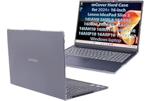 mCover Case ONLY Compatible for 2024-2026 16" Lenovo IdeaPad Slim 5 16AHP10 16ARP10 16AKP10 16IRH10 16IAH10 16IRU9 16ABR8 Ser