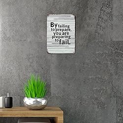 LUIJORGY Metal Tin Sign Family Quote Poster Metal