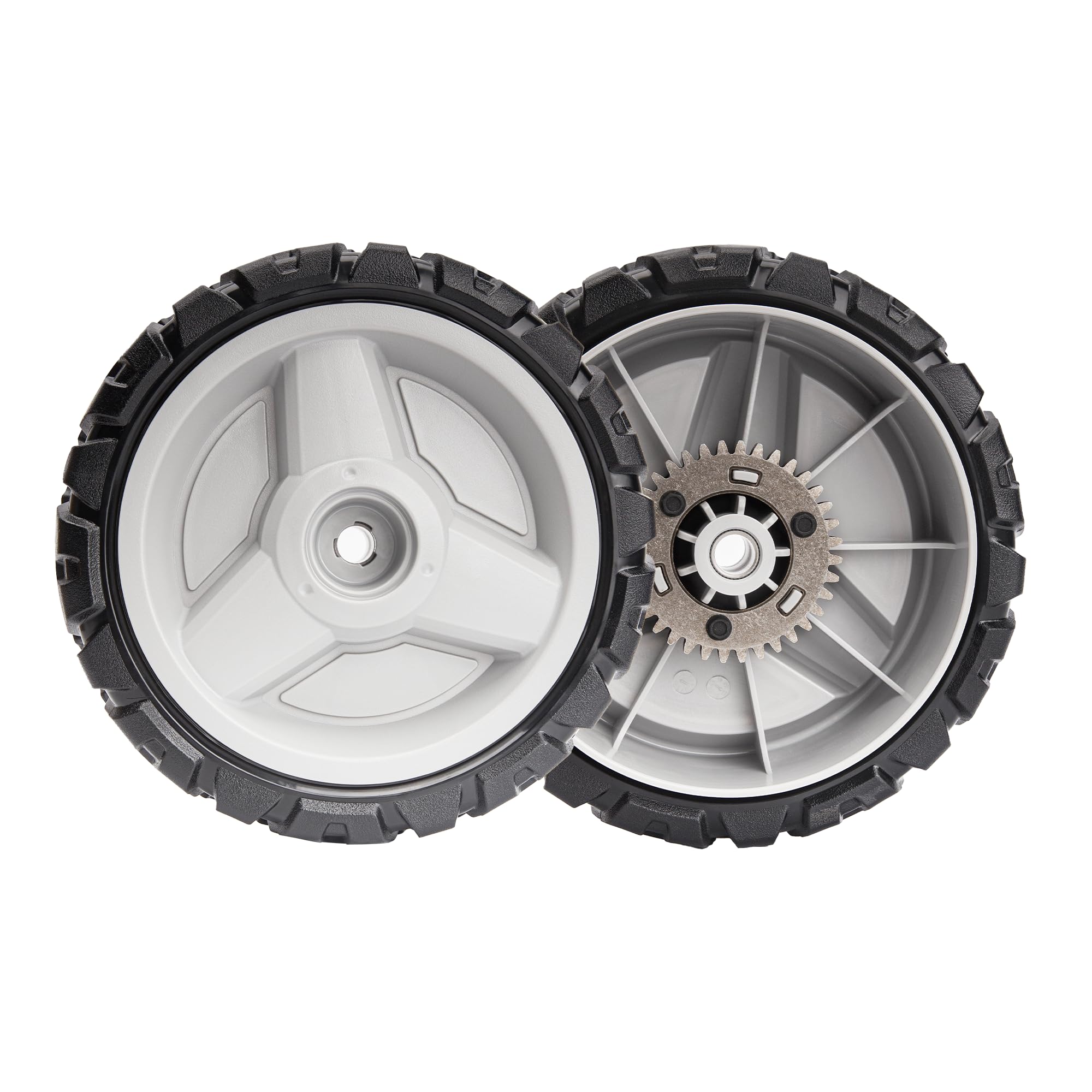 Photo 1 of 580365301 Drive Wheels Replacement - 8 inch Drive Wheels for HU675AWD, HU700AWD, HU725AWD, HU800AWD, L321AH, LC221A, Craftsman GCV-160 Mower, 2 Pack