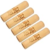 5PCS Scattering Urns, Mini Ash Scattering Tubes for Pets, Bamboo Scattering Urn Small Cremation Ashes Keepsake, Extra Small Scattering Tubes