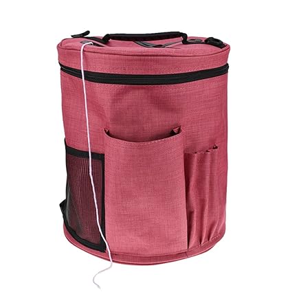 Amazon Com Per Canvas Crochet Yarn Storage Organizer Bag Amazon Com Per Canvas Crochet Yarn Storage Organizer Bag