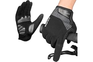 COFIT Anti-Slip Cycling Gloves for Men Women, Touchscreen Breathable Gloves Mountain Bike Gloves for BMX ATV MTB Riding, Road Racing, Bicycle, Climbing, Boating