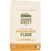 Heirloom Wheat Flour | Farmer Direct Foods | Regenerative Bread Flour | 5 LBS | Easily Digestible | Non-GMO | Made in USA | Pantry Staple | Unbleached