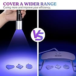 LET'S RESIN UV Light for Resin Curing, Portable