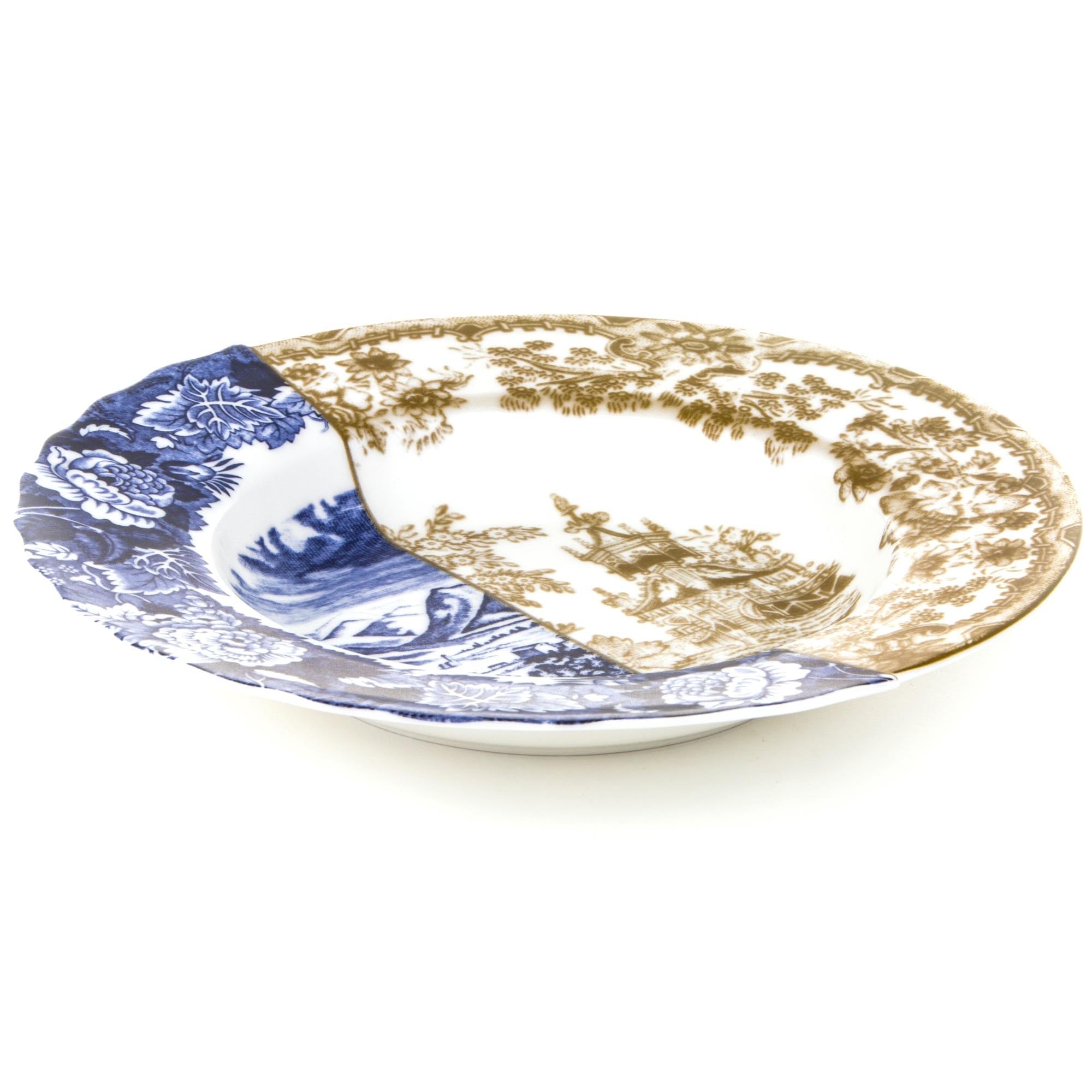 Porcelain Soup Plate, Diameter 25.4 cm, Height 4.2 cm, Hybrid Sorontia