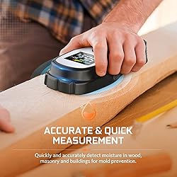 Pinless Wood Moisture Meter Detection - Firewood