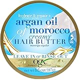 Manteiga Capilar Hidratante OGX Hair Butter Argan Oil of Morocco 187g, Ogx