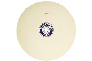 MARATHON 100% WOOL FROM AUSTRALIA BEST FELT USA BFC Marathon 8" Felt Polishing Wheel, 1" Thick, 5/8" Arbor Hole, Hard Density
