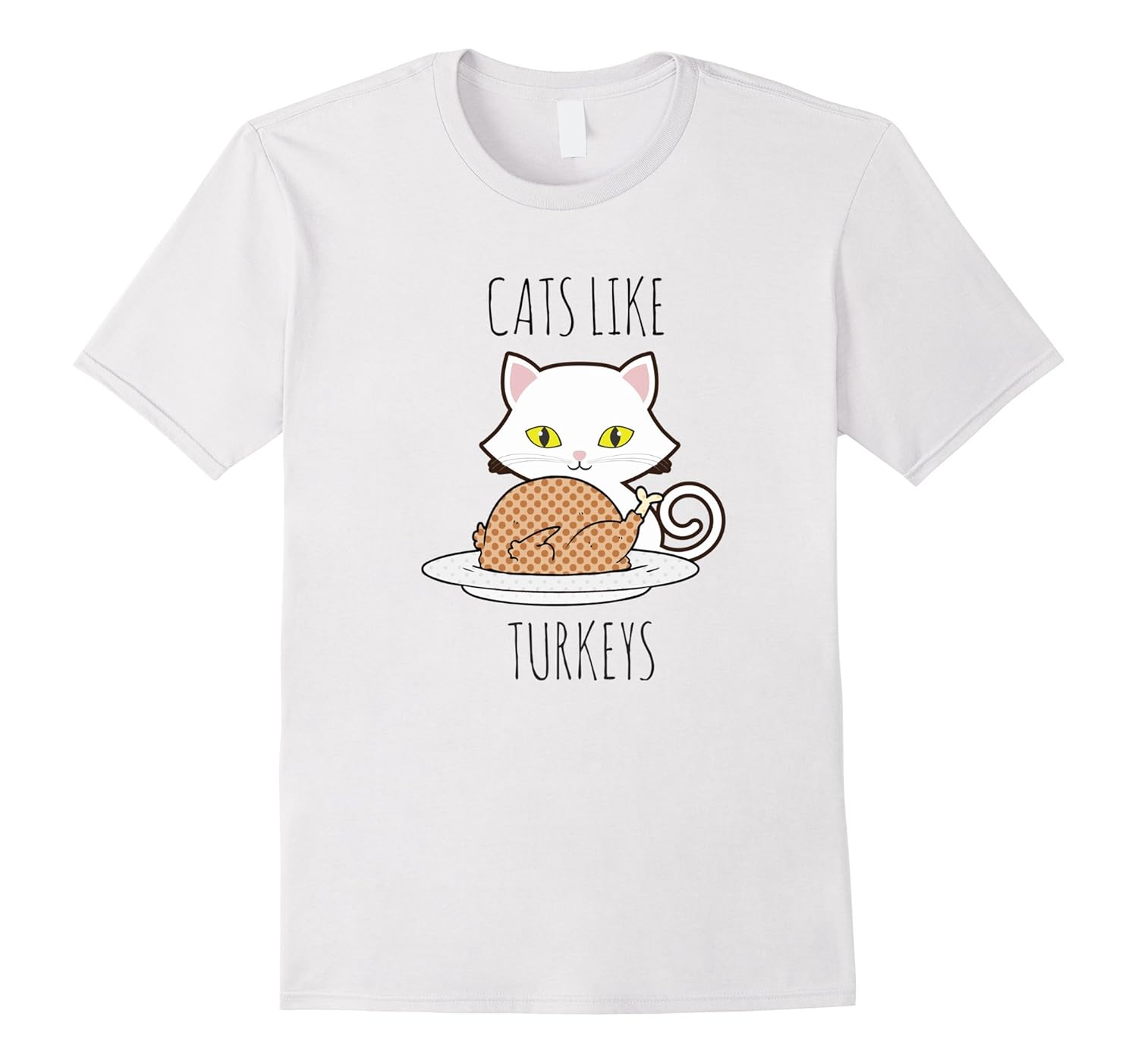 Thanksgiving Cute Cat Turkey TshirtArt Artvinatee