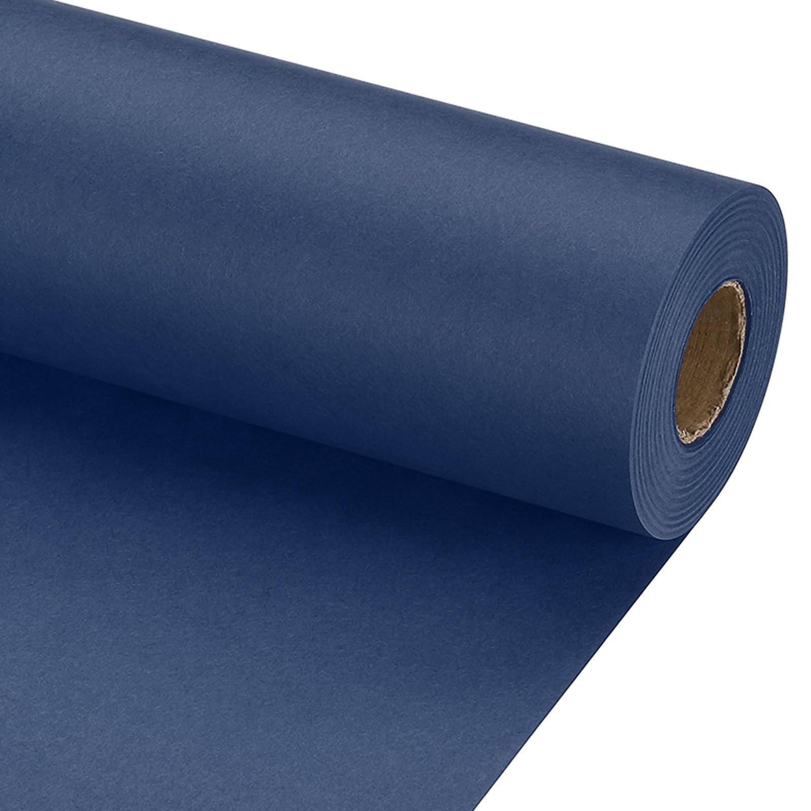 PATIKIL Wrapping Paper, 20" x 700"(59') 70 GSM Craft Paper Roll Kraft Packing Paper for Poster Bulletin Board, Gift Wrapping, Navy Blue