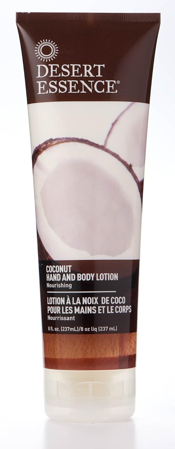 Desert Essence Hand and Body Lotion Coconut 8 fl oz 2