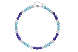 IDESIGN Ice Collection Necklace - Bling Necklace - Baseball Bling Necklace - Athlete Necklace Inspired Jewelry for Competitive Athletes, Stylish Sports Accessory