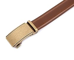 guvoosm Mens Belt,Ratchet Dress Adjustable Belts