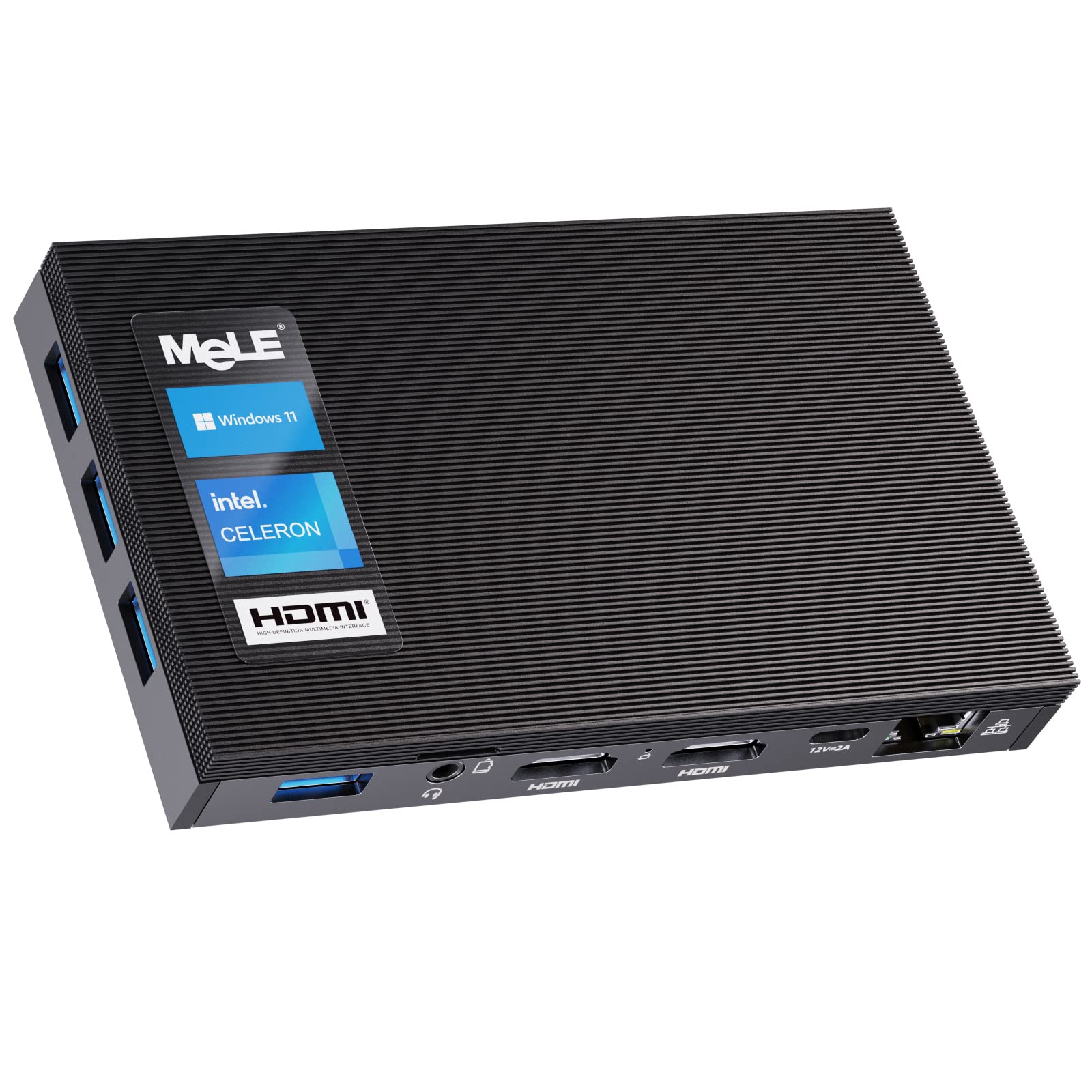 Mua MeLE Quieter2Q Fanless Mini PC with VESA Mount Windows 11 pro 8GB ...