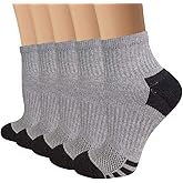 Iseasoo Copper Ankle Compression Socks - Low Cut Arch Support Socks for Men & Women, Running, Nurses, Plantar Fasciitis Socks