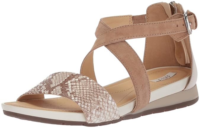 Geox Damen D Formosa A Peeptoe Sandalen