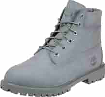 Timberland 6 Inch Premium Waterproof (Junior) Lace-up Boots, Grey Medium  Grey Nubuck, 6 UK: Buy Online at Best Price in UAE - Amazon.ae