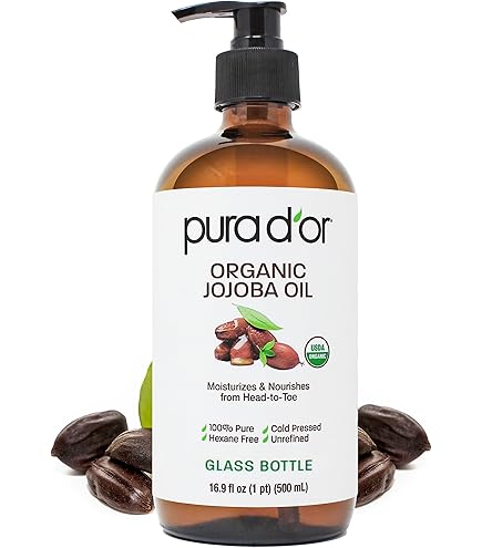 Amazon.com: PURA D'OR ORGANIC Castor Oil (GLASS BOTTLE) Pure Cold