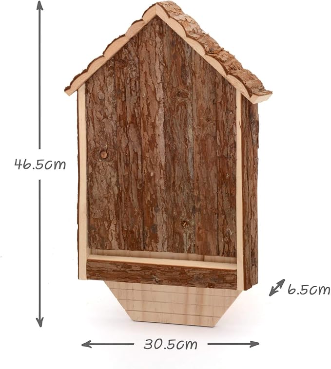 CKB LTD - Casa de murciélagos de madera para exteriores (30,5 ...