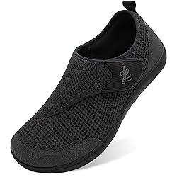LeIsfIt Mens Wide Diabetic Shoes Adjustable