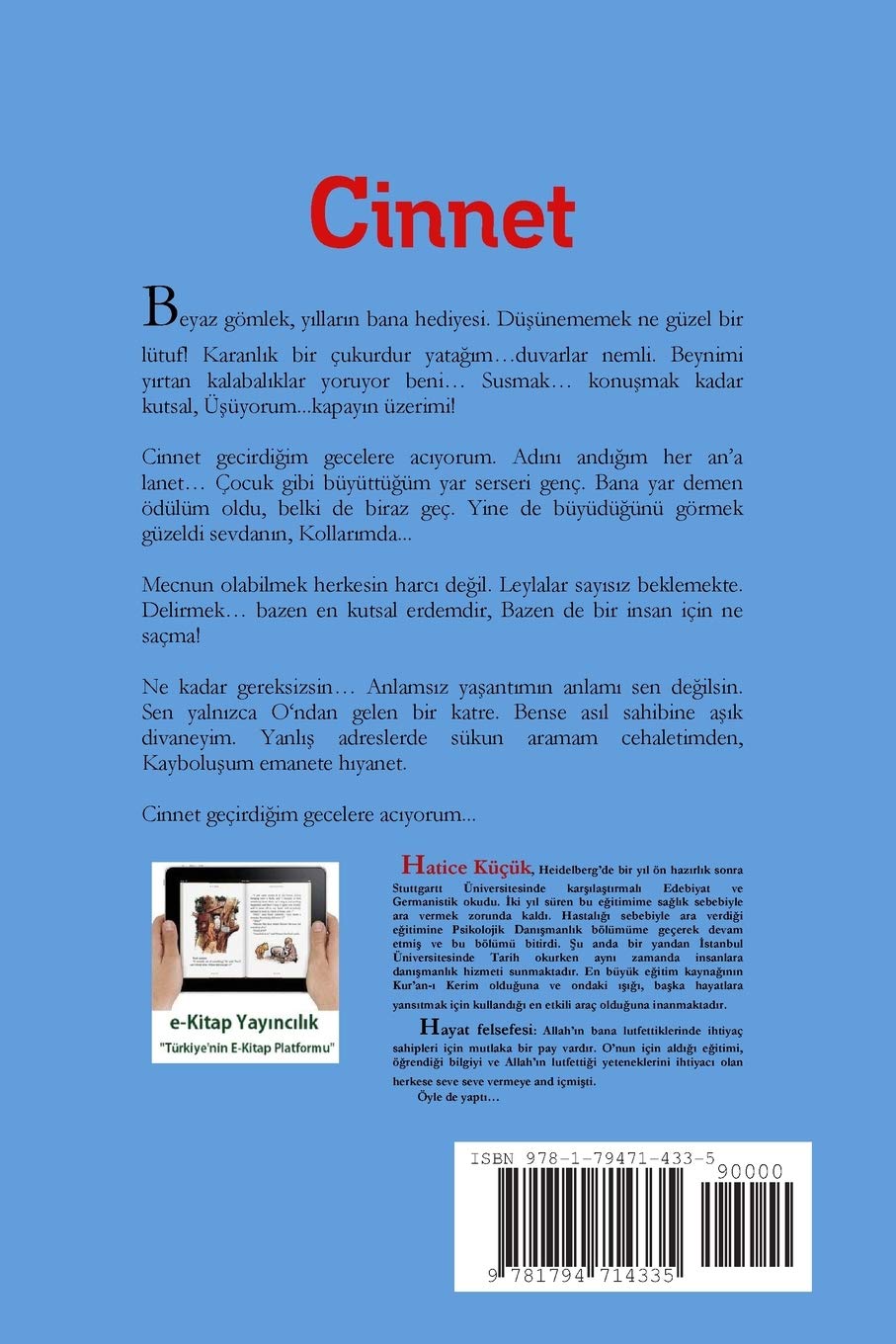 cinnet turkish edition kucuk hatice 9781794714335 amazon com books