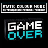 Paladone Game Over 8-Bit Pixel Light Color Changing Sound Reactive 30cm view 5