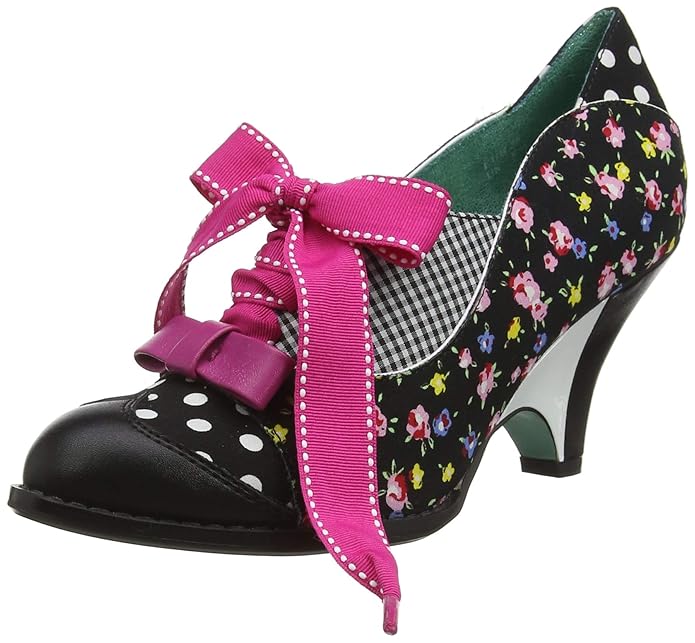 Poetic Licence by Irregular Choice Damen Force of Beauty Brogues blau