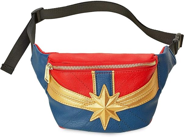 Amazon Loungefly キャプテンマーベル ヒップパック ウエストポーチ 並行輸入品 ディズニー マーベル ラウンジフライ ウォレット かばん Disney グッズ 雑貨 バッグ 財布 おもちゃ