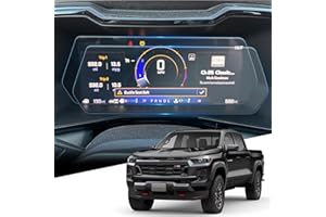 WEIPIN 11" Car Dashboard Screen [2 Pack] Protector for 2023 2024 Chevy Chevrolet Colorado& GMC Canyon Accessories NANO Protective Film- HD Clear