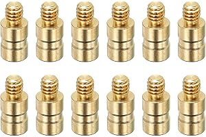 PATIKIL Archery Arrow Insert, Brass Arrow Weight Bolt for Field Points Shaft