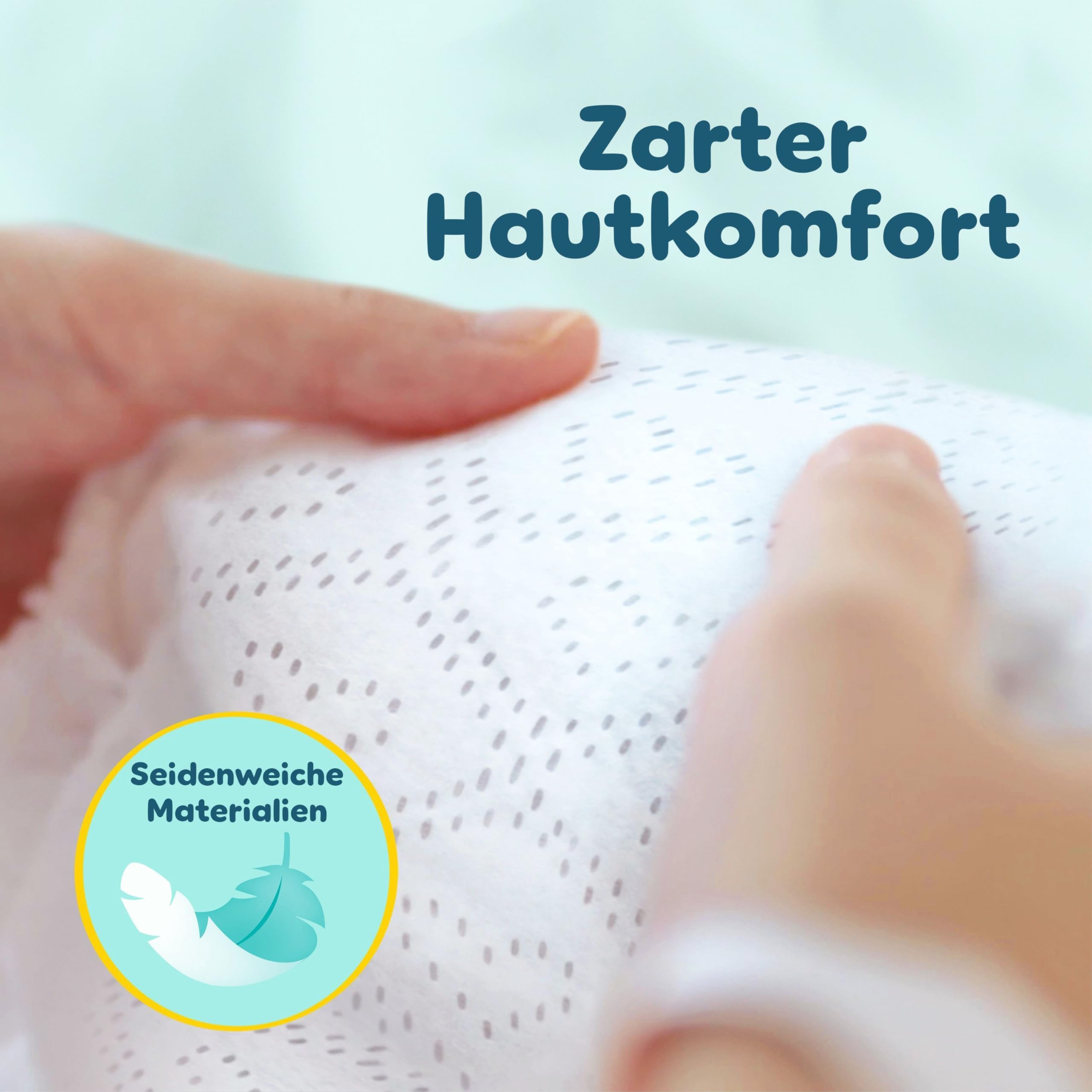 Pampers Premium Protection Größe 6, 144 Windeln, 13kg-18kg, Doppelter Schutz für die Haut und vor Auslaufen 7