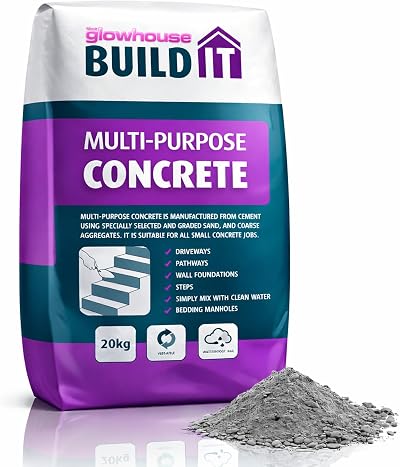 The Glowhouse 20kg Ready Mixed Concrete Bag Just Add Water</br>