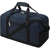 Apenze Small Gym Bag 18 inch Carry On Duffel Bag for Weekender Travel - Navy Blue