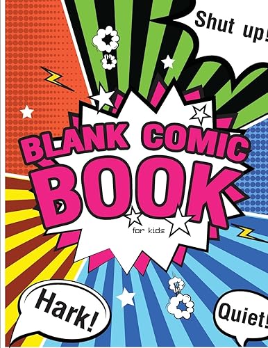 Download Blank Comic Book for kids: Draw your own Comics with Variety of Templates 110 pages, 8.5 x 11 inches.Blank comic books panel for kids PDF