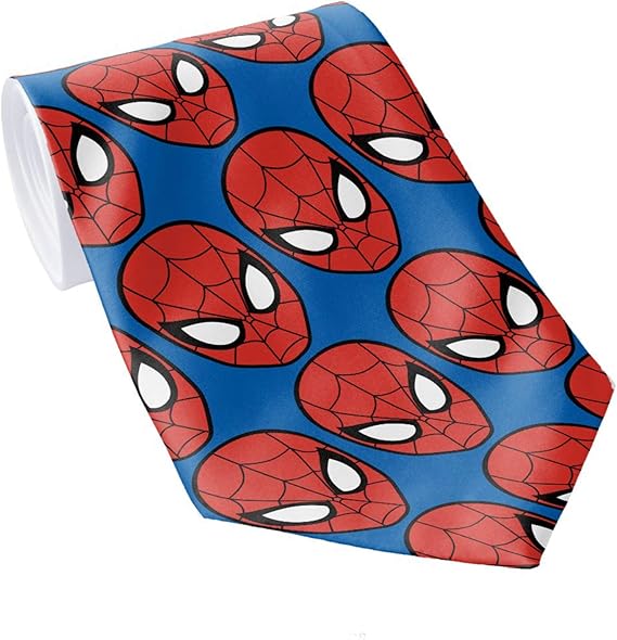 Men's Classic Necktie SpiderMan Head Neckties Men's Tie Amazon.co.uk