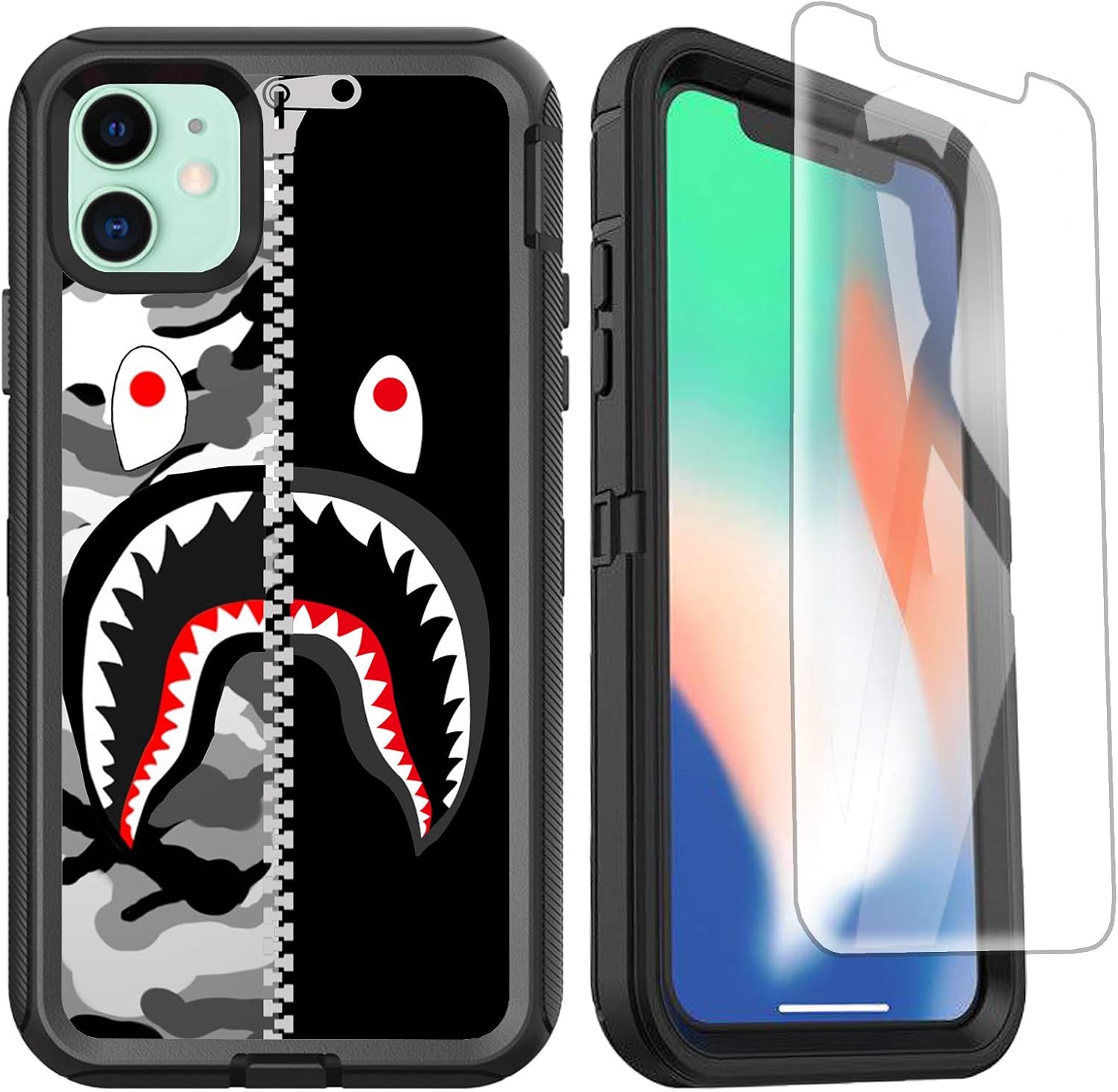 OTTARTAKS iPhone 12 Mini Case with Screen Protector Amazon.co.uk