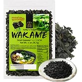 Korean Wakame Seaweed Flakes, Unha's Dried Miyeok, 2 oz | Miso soup salad ramen udon rice bowls bibimbap broth lunch prep pantry