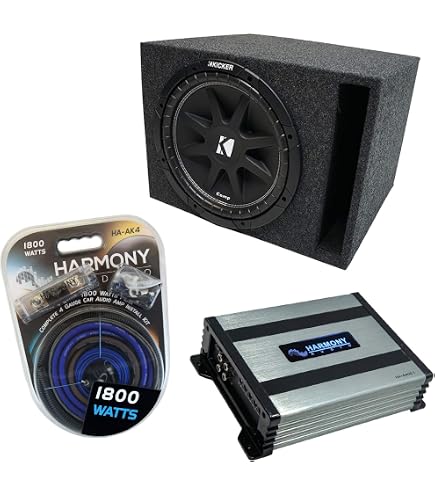Amazon.com: KICKER 43VC124 Comp 12-inch Subwoofer in Ported