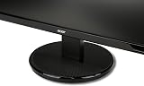 Acer 24-Inch FHD Monitor Black 1920x1080 1ms DVI HDMI view 5