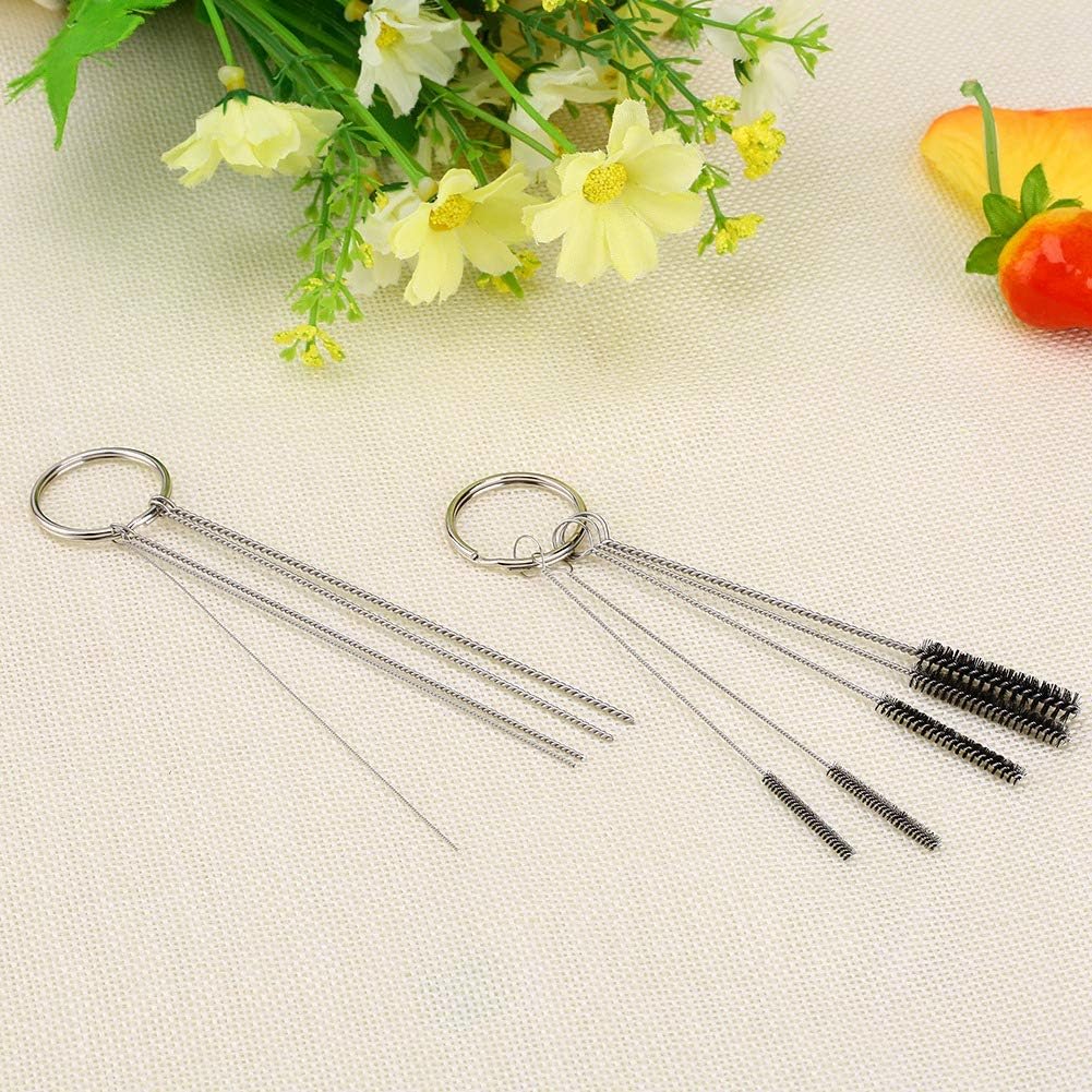 Airbrush Spray Gun Cleaning Kit, Stainless Steel Needle and Brush Set - Image 5