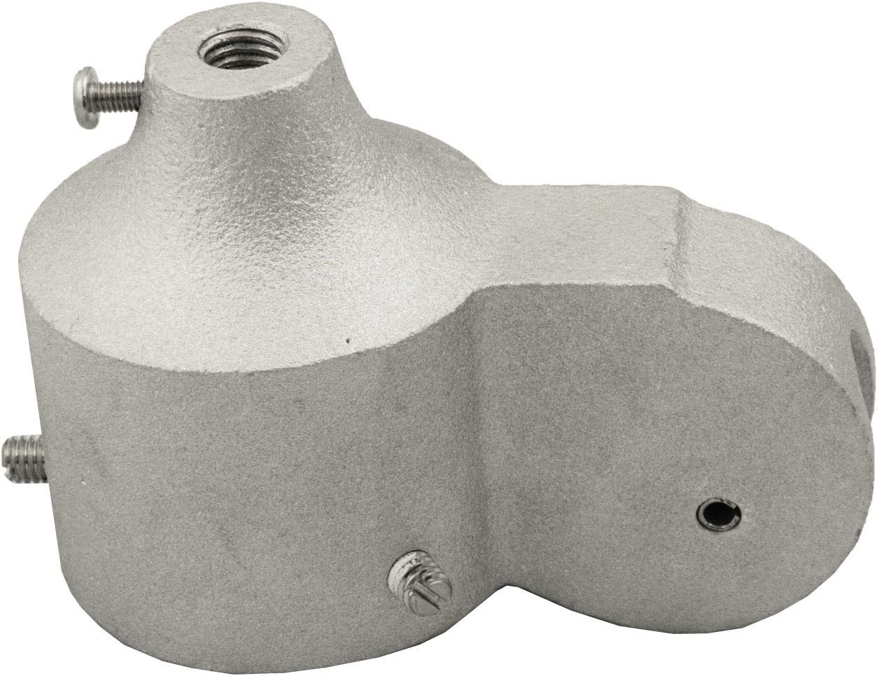 Aluminum Flag Pole Truck Pulley 3 1/2 inch Silver Cap Style Stationary NEW